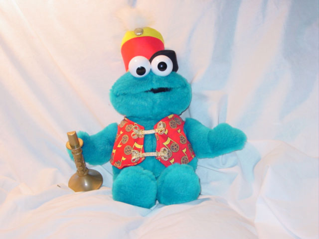 Fisher Price Trumpet Playing Cookie Monster Model # 39732