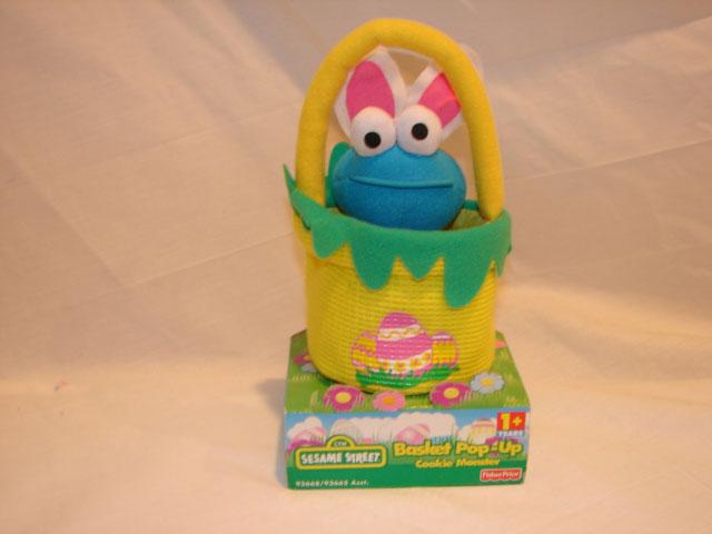 Fisher Price Basket Pop Up Cookie Monster Assortment # 90070 and 93665