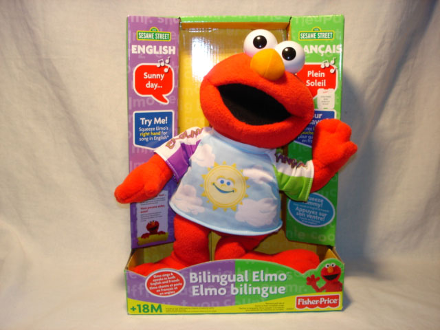 Fisher Price - Bilinual Elmo  - English - French - Model #h3507