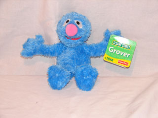 Fisher-Price Assortment #J7028 Grover Model #J7033