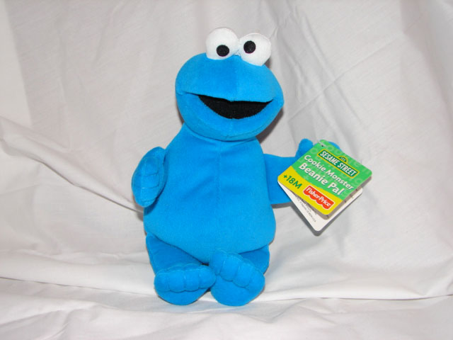 Fisher-Price Beanie Pals Assortment #L6606 Cookie Monster Model #l6608