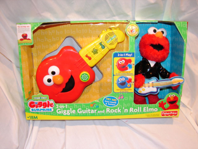 Fisher-Price Gigggle Guitar & Rock-n-Roll Elmo - Model # M0414