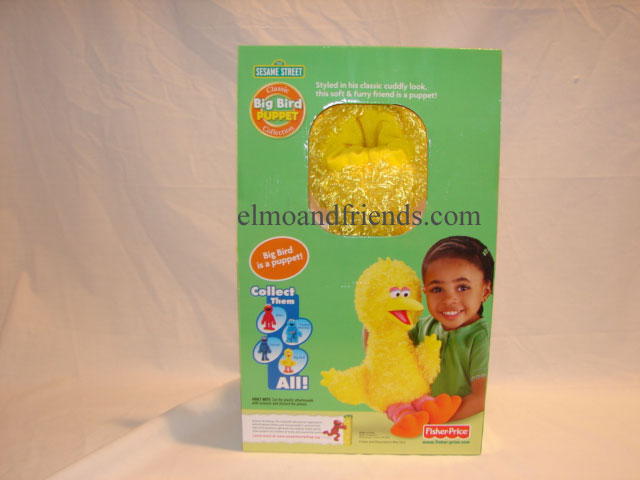 Fisher-Price Classic Puppet Collection Assortment #P3557 Big Bird Model #P4493