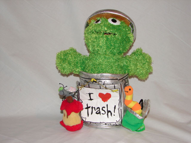 Gund Oscar the Grouch Playset