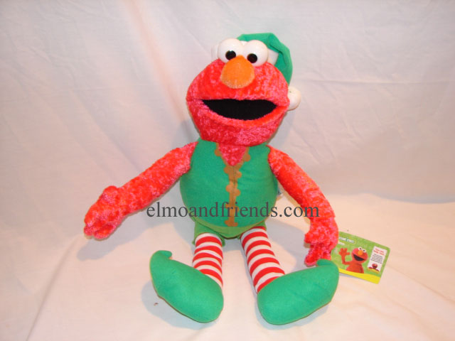 Nanco Elmo Christmas - Elmo and Friends.com - Sesame Street Plush Dolls