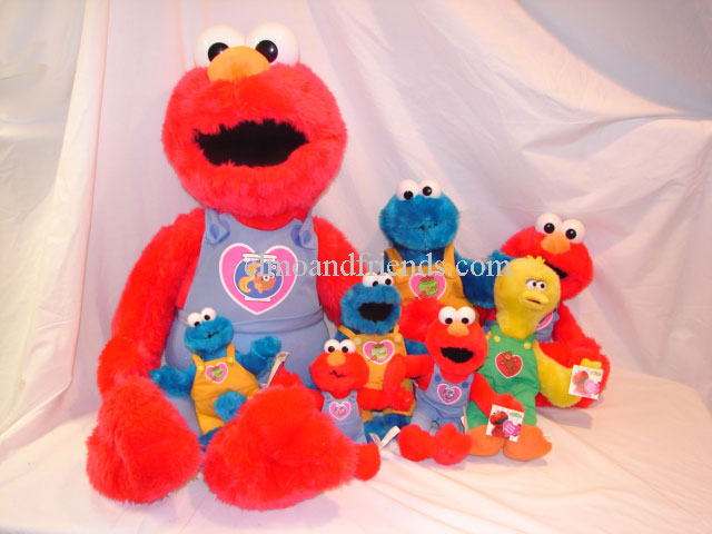 Nanco Close to My Heart Assortment - Elmo and Friends.com - Sesame Street Plush Dolls