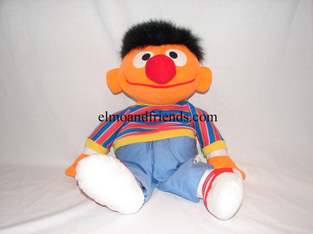 Nanco Ernie 18in- Elmo and Friends.com - Sesame Street Plush Dolls