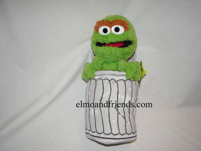 Nanco  Oscar 14in - Elmo and Friends.com - Sesame Street Plush Dolls