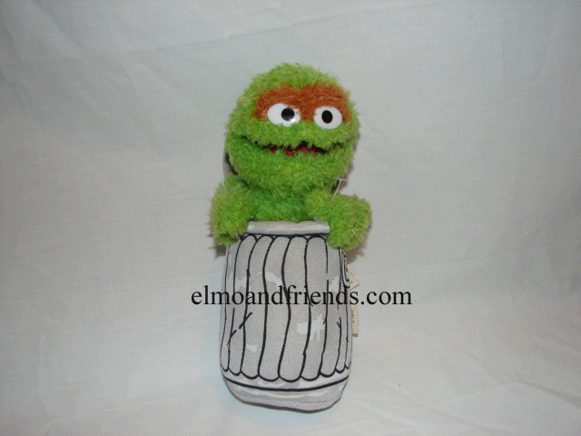 Nanco Oscar 7.5in- Elmo and Friends.com - Sesame Street Plush Dolls