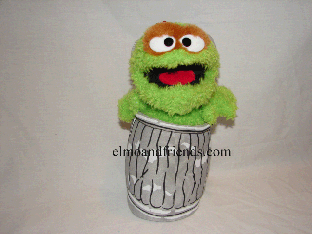 Nanco  Oscar 9in - Elmo and Friends.com - Sesame Street Plush Dolls