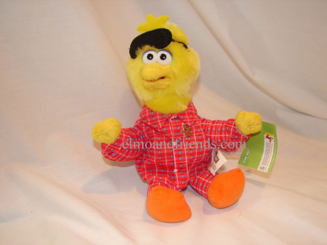 Nanco Big Bird Pajama - elmoandfriends.com - Sesame Street Plush Dolls