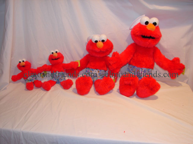 Nanco Elmo Poolside - elmoandfriends.com - Sesame Street Plush Dolls