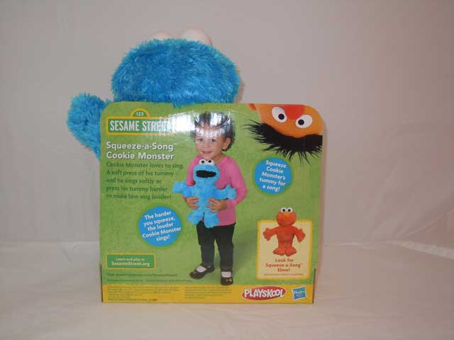 Playskool Squeeze A Song Cookie Monster - Model  32444