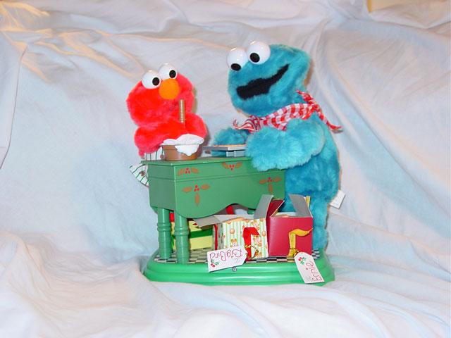 Telco Animated Elmo and Cookie Monster