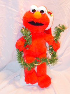 Telco Animated Elmo with Garland