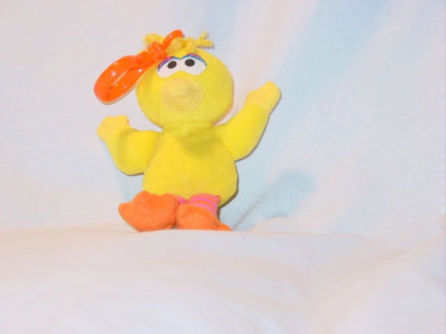 Tyco Preschool - Big Bird Beanie Clip On