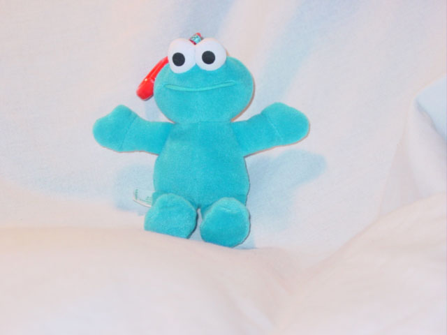 Tyco Preschool - Cookie Monster Beanie Clip On